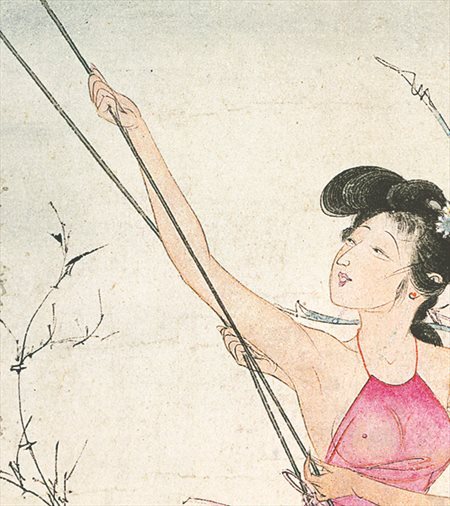 大兴安岭-胡也佛的仕女画和最知名的金瓶梅秘戏图